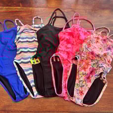 Lot Of 5 Jolyn Swimsuits Size 26 Gavin Gavin2 Pony Drew Beach Training Surf