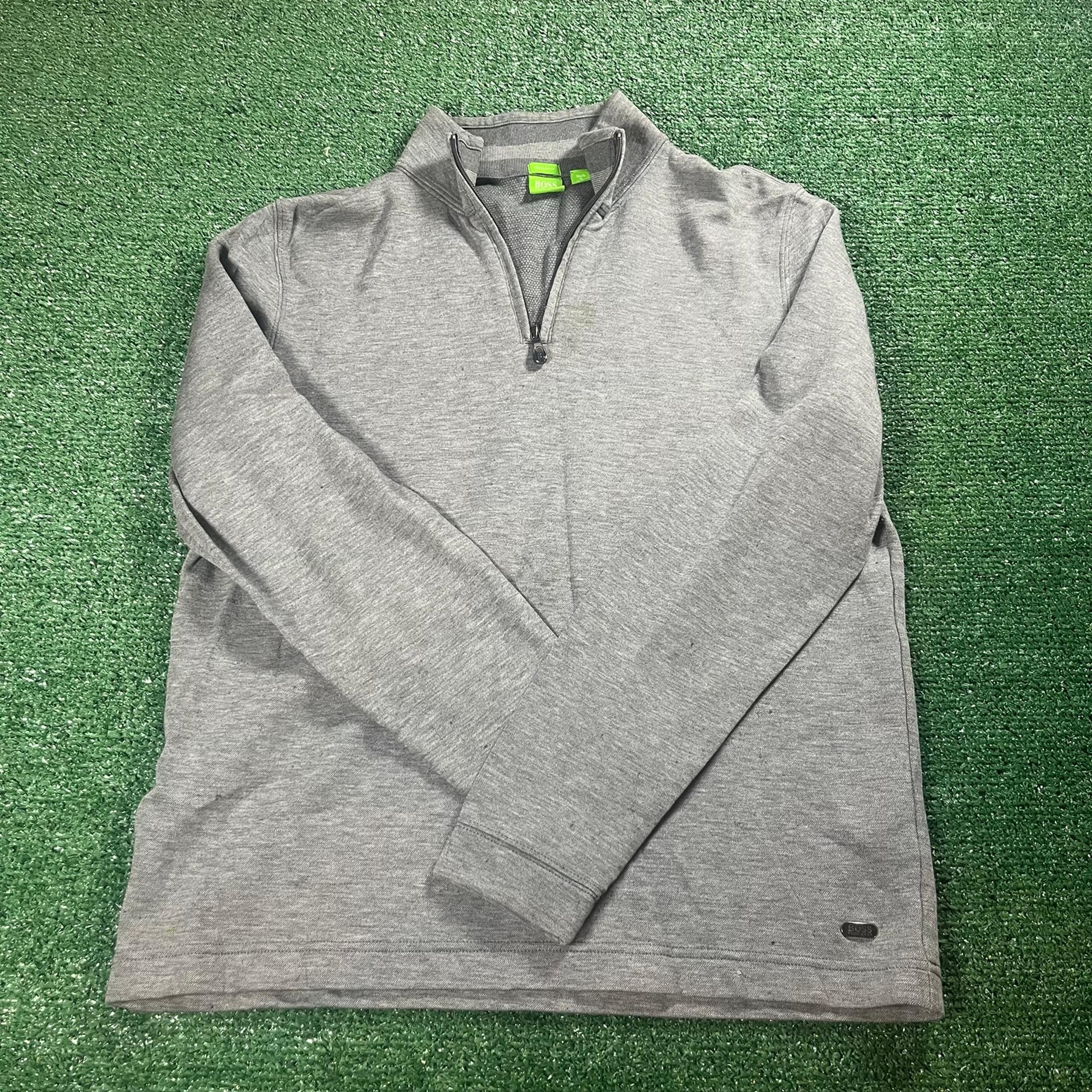 Hugo Boss Sweater Mens XL Pullover 1/2 Zip