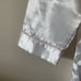 Ashley Taylor White Silk Pajama Top