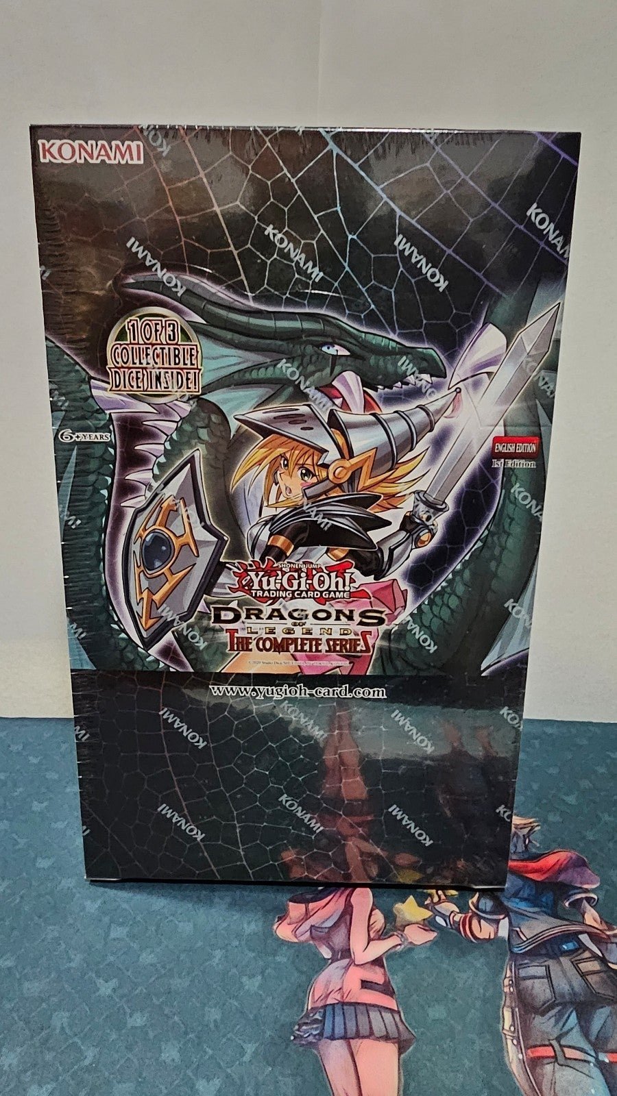 Yu-Gi-Oh! Dragons of Legend: The Complete Series Display 1st Edition By Konami