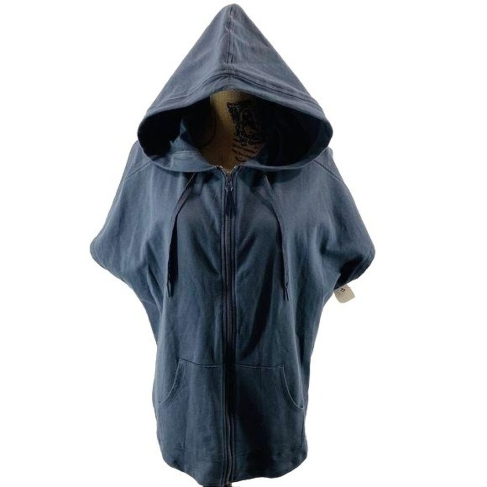 Victoria's Secret Sport Hoodie Sleeveless Pullover Grey Size Small Athleisure