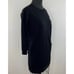 THEORY Miny Noble Black Stretch Wool Long Sleeve Sweater Black Tunic Top P 0