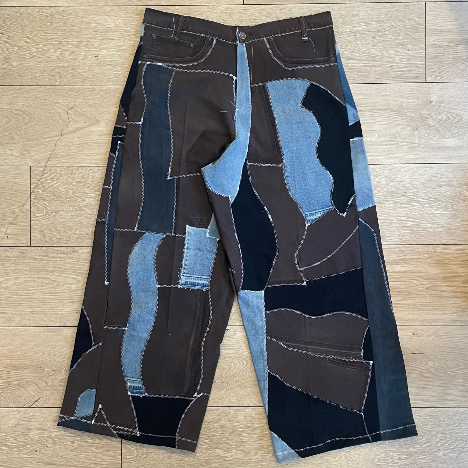 Patchwork pants