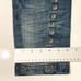 NWOT REROCK FOR EXPRESS Jeans 12 Blue Stonewash Skinny Studded Distress Cotton