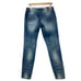 NWOT REROCK FOR EXPRESS Jeans 12 Blue Stonewash Skinny Studded Distress Cotton