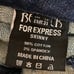 NWOT REROCK FOR EXPRESS Jeans 12 Blue Stonewash Skinny Studded Distress Cotton
