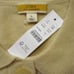 NWT J.Crew Cashmere Collared Sweater in Pale Straw Oversized Henley L