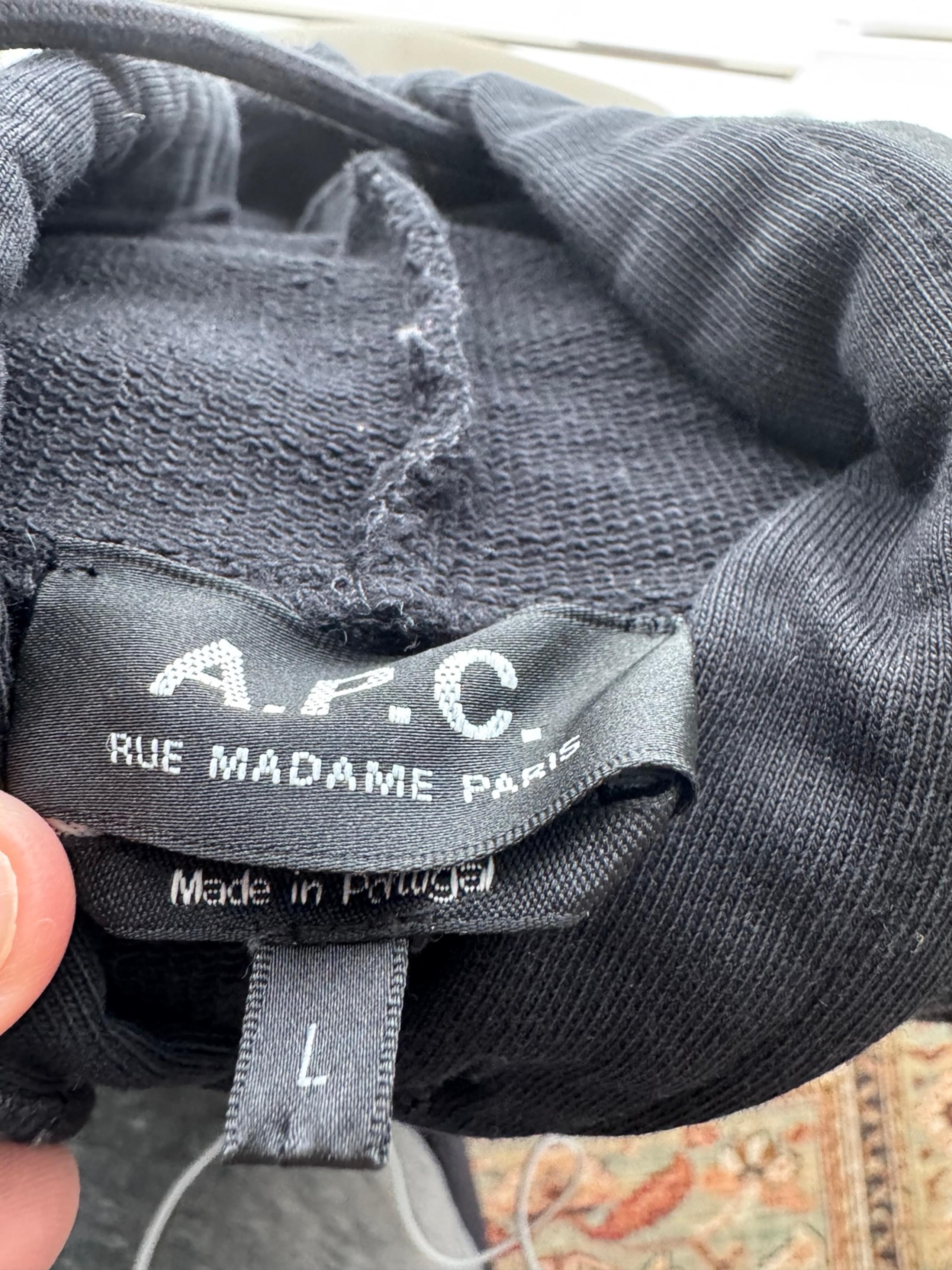 APC hoodie size L