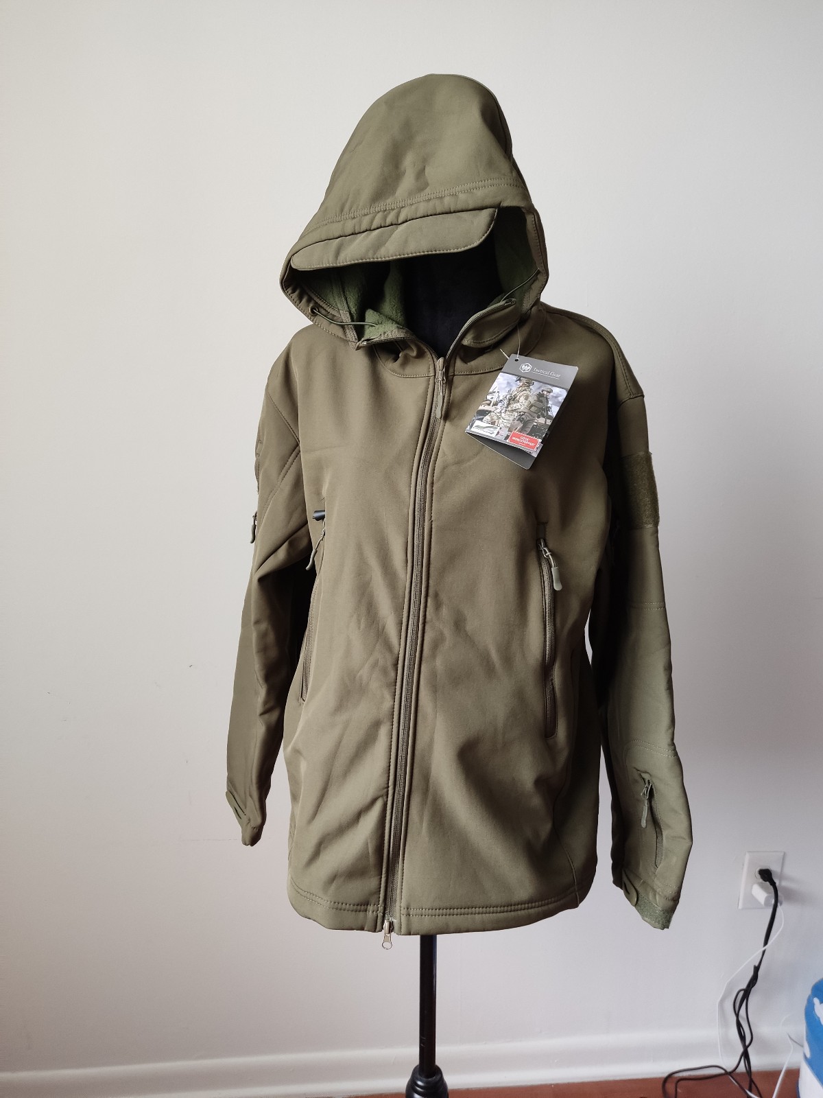 US Special Spec OPS Softshell Fleece  Tactical Jacket Unisex Size XL