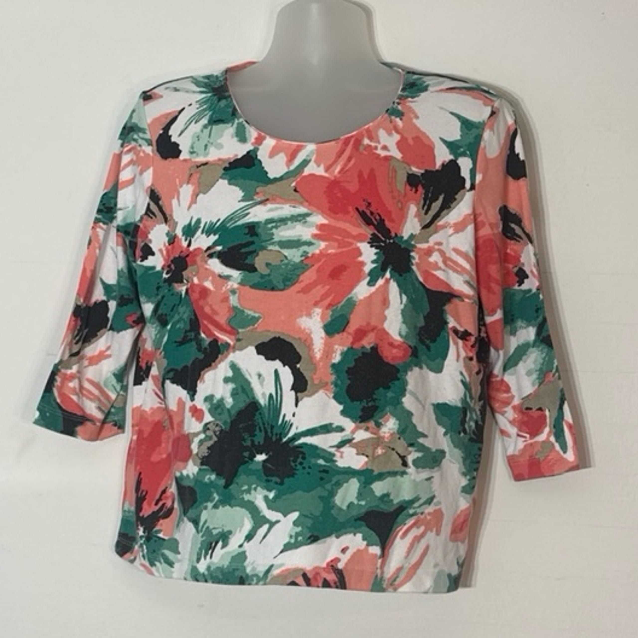 2704 Women Blouse Rebecca Malone Brand Large
