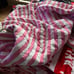 Super Rare VS Pink polka dot doggie comforter!