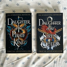 Daughter of the Pirate King and Daughter of the Siren Queen UK paperback covers