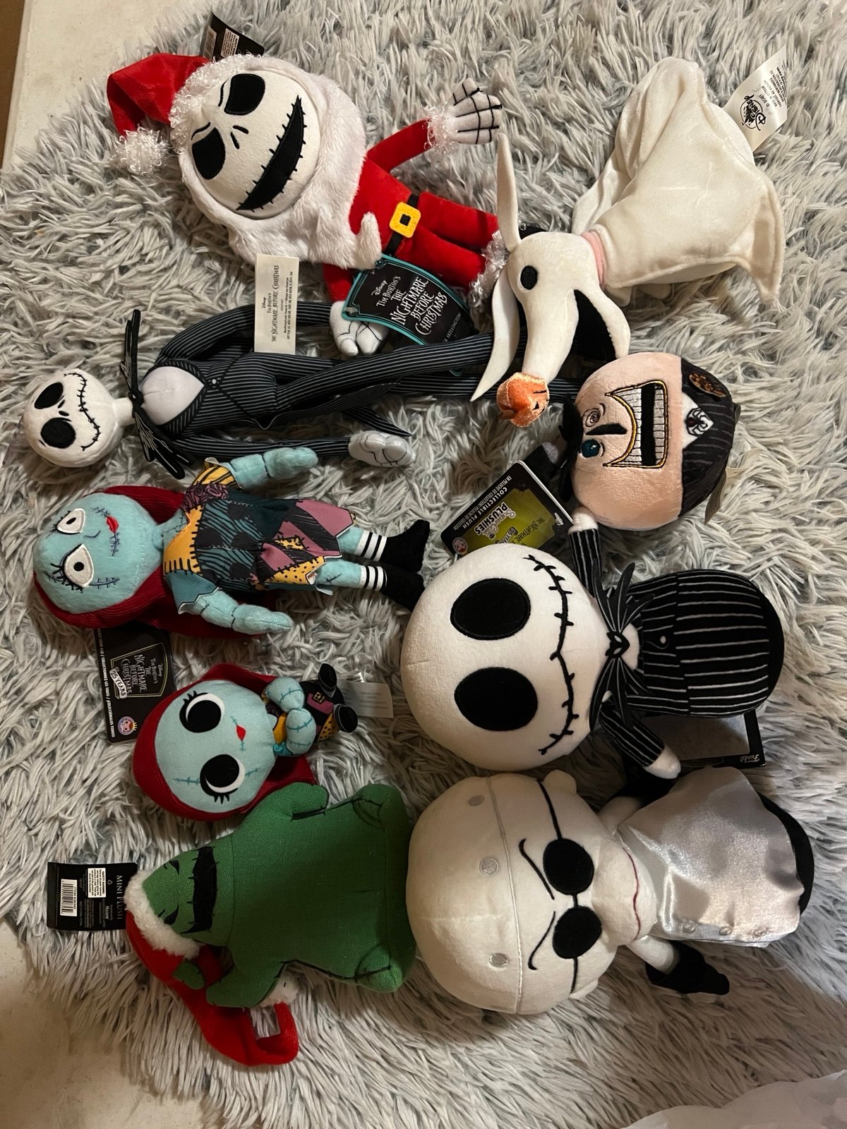 Disney Nightmare Before Christmas Plush Set