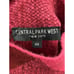 NWT Central Park West Women's Pink & Red Turtleneck Pullover Sweater Size XS