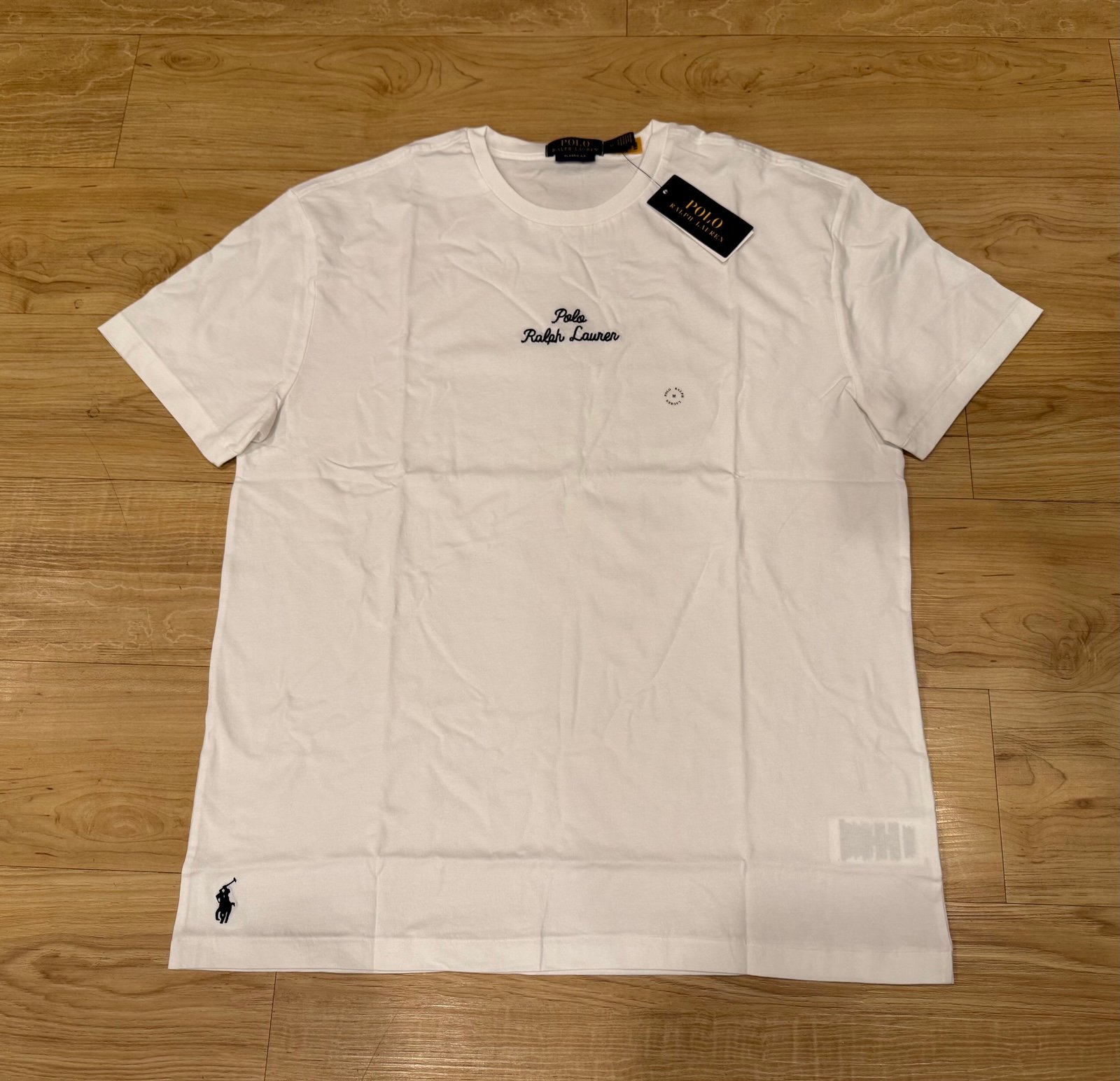 Polo Ralph Lauren Men’s Classic Fit Stitched Logo Pony T-Shirt Tee White NWT XXL