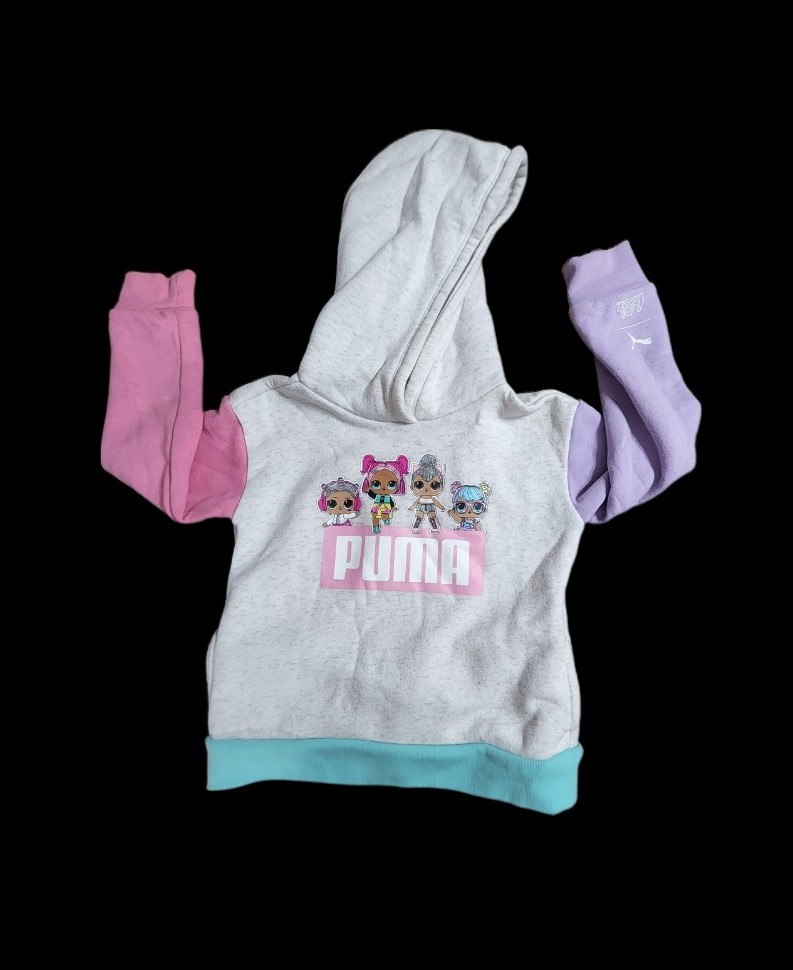 Limited Edition Puma L.O.L Girls Hoodie Size 5