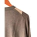 Saks 5th Avenue Merino Wool V-Neck Pullover Argyle Sweater In Brown Beige
