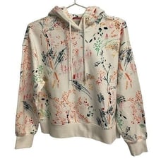 Scotch & Soda Amsterdam Park In Bloom Loose Fit Hoodie Size XS