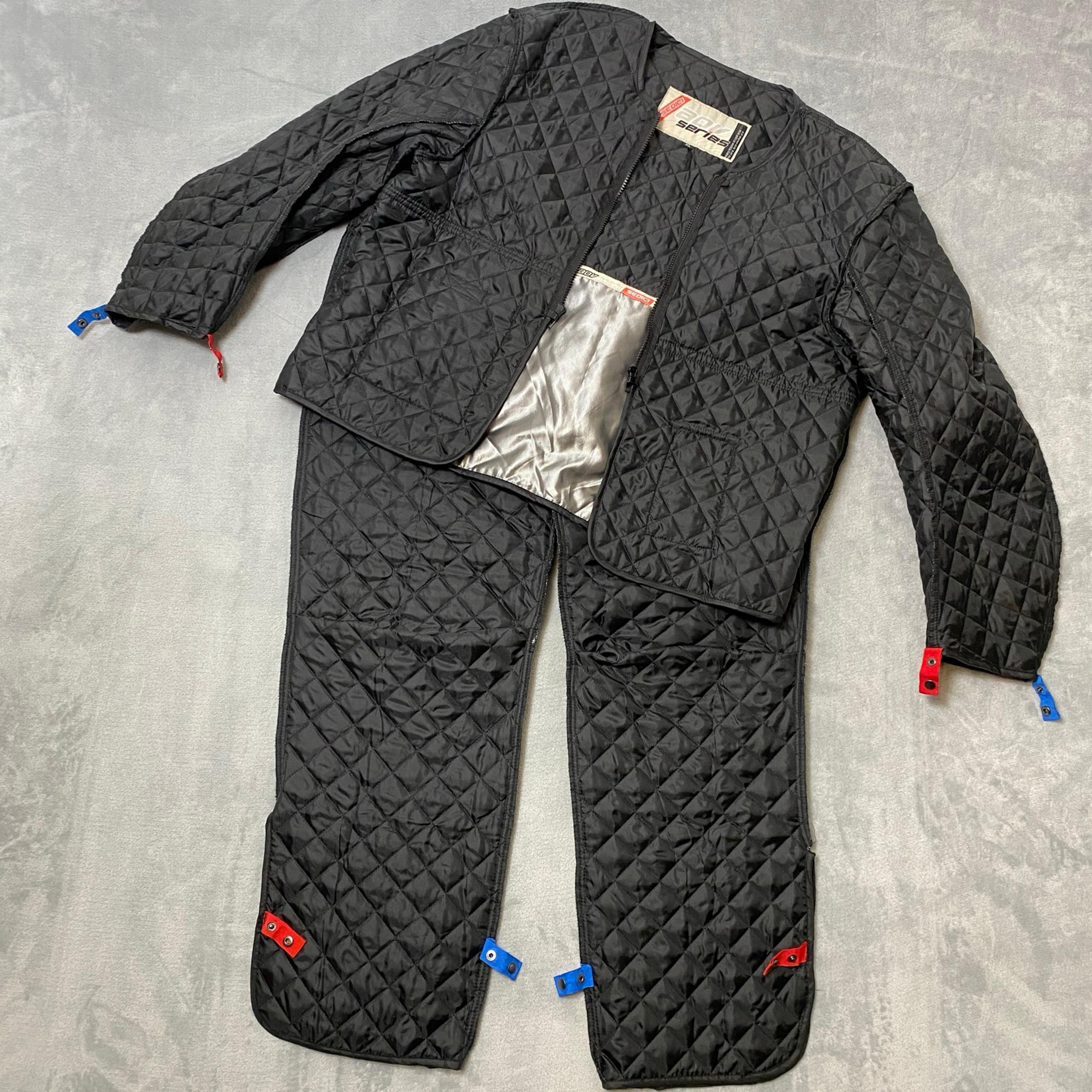 Sedici ADV Series Motorcycle QUILTED INSULATED LINERS SET Top Size XL Pants 36
