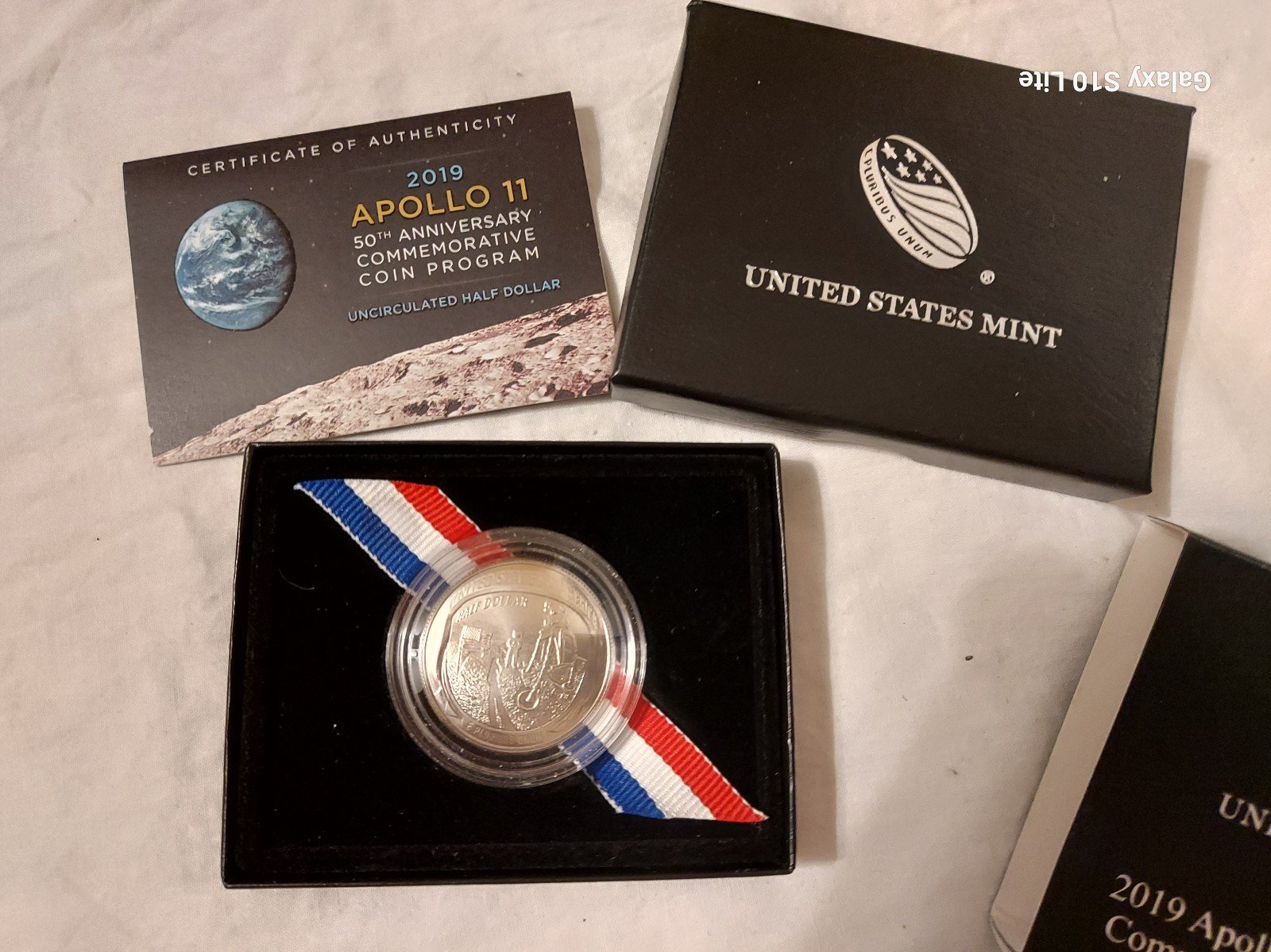 2019 Apollo 11 50th Anniversary Commemorative Coin Uncirculated Half Dollar