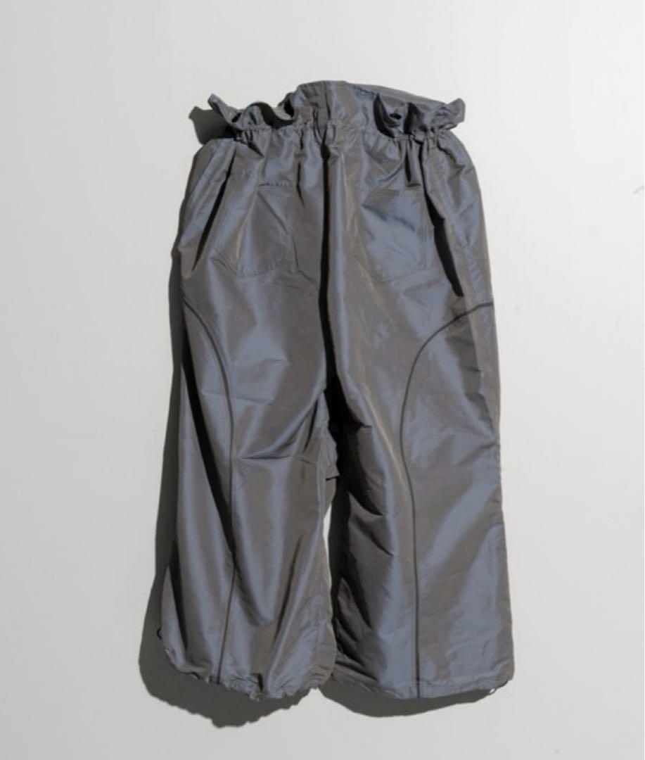 MAISON SPECIAL Waist Shirring Big UFO Pants