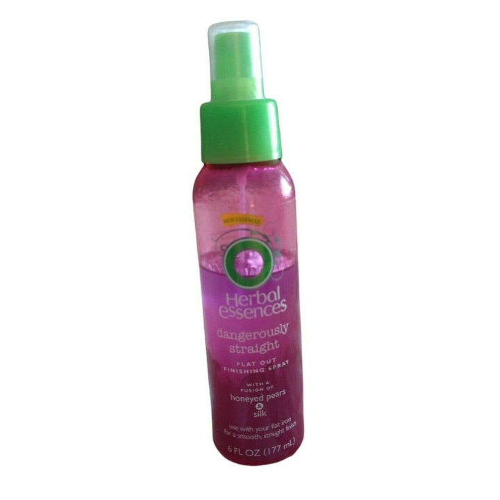 Herbal Essences Dangerously Straight Finishing Spray Discontinued Clairol Silk