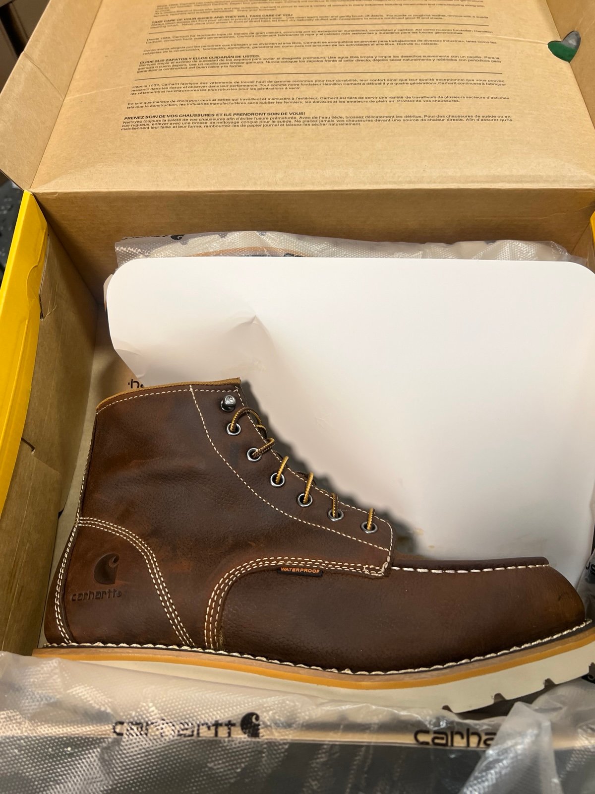 Carhartt work boots size 13