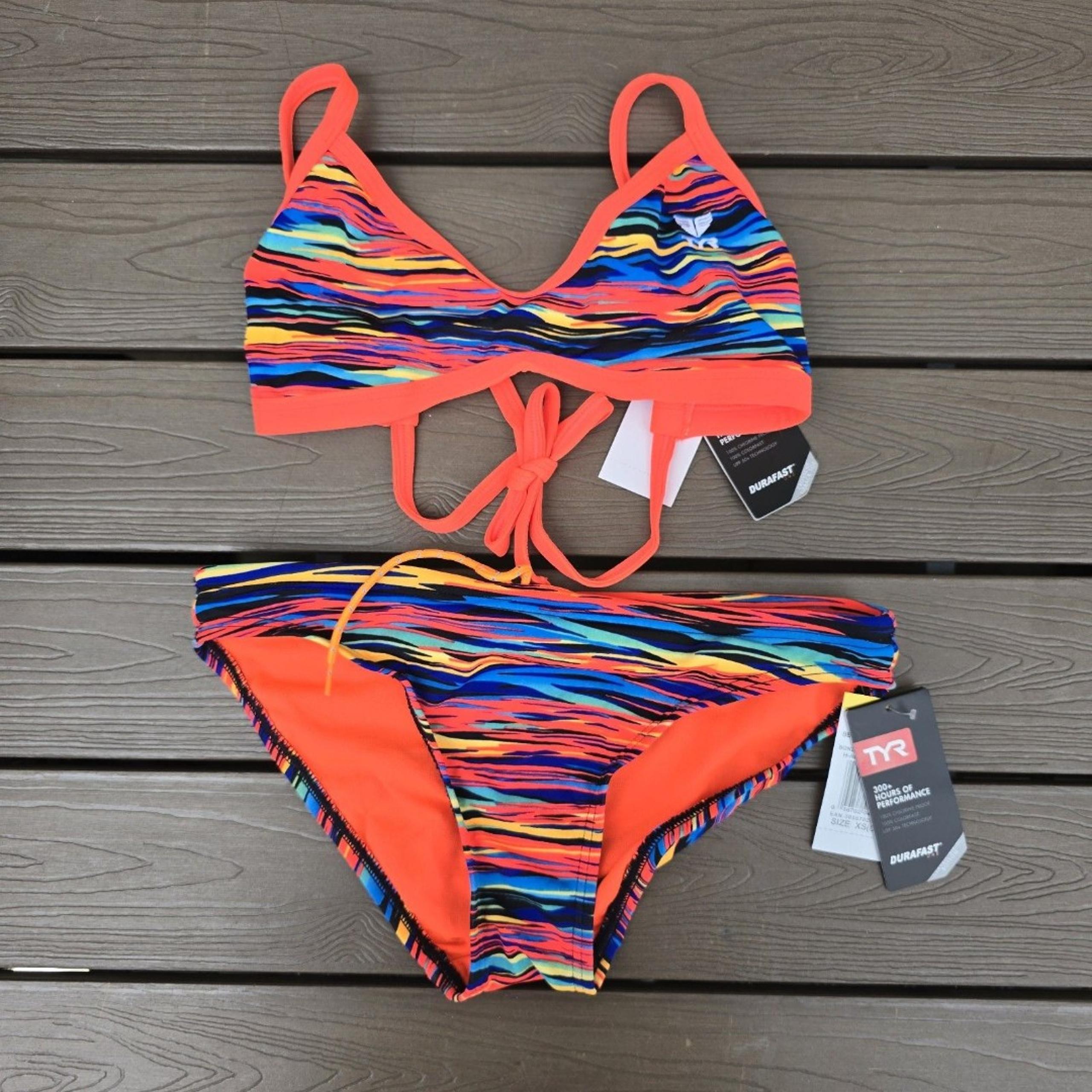 TYR Women's Bonzai Crossfit Tieback Workout Bikini Bottom Size XS NEW