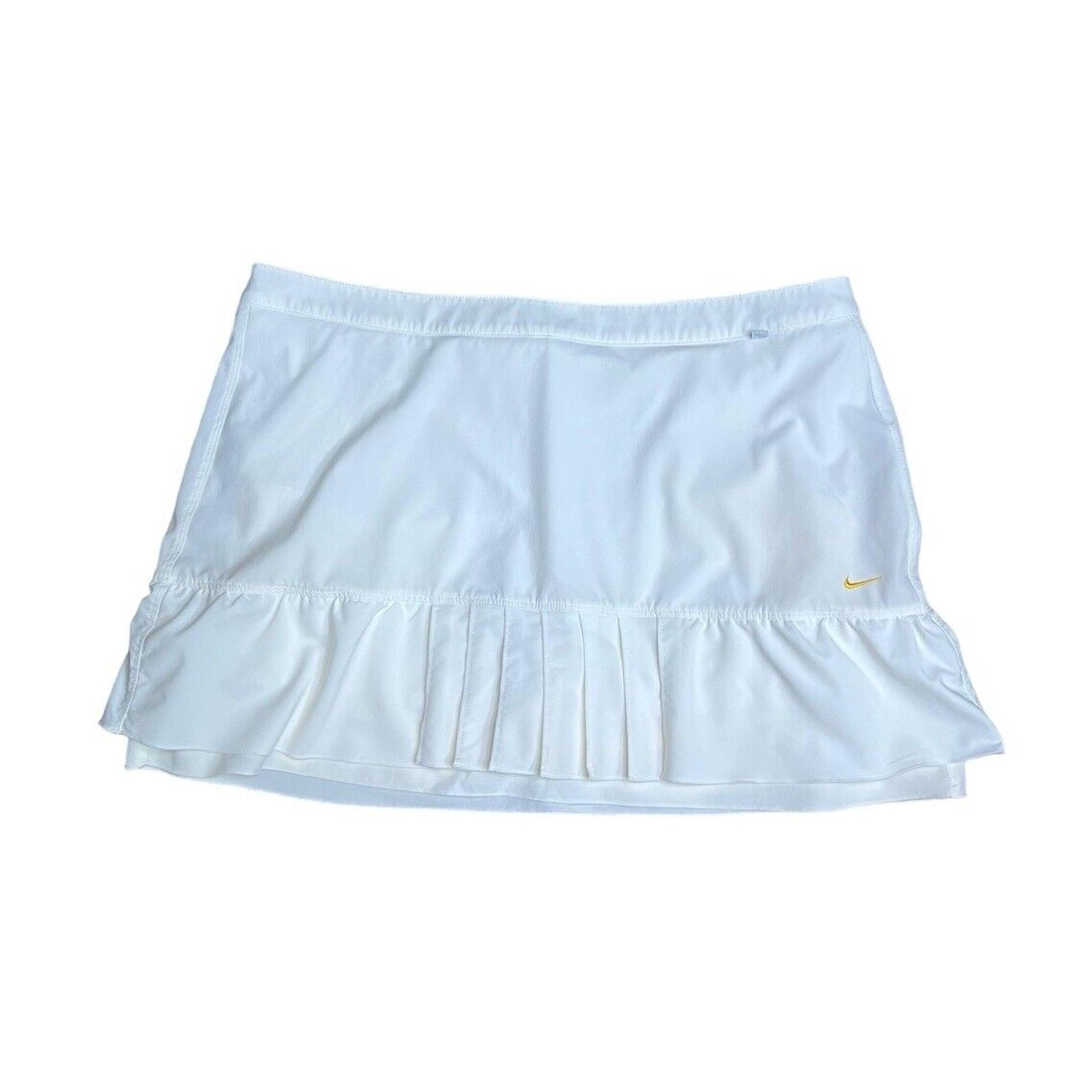 Nike Y2K White Golf Tennis Skort Skirt Women’s Size 10 Serena