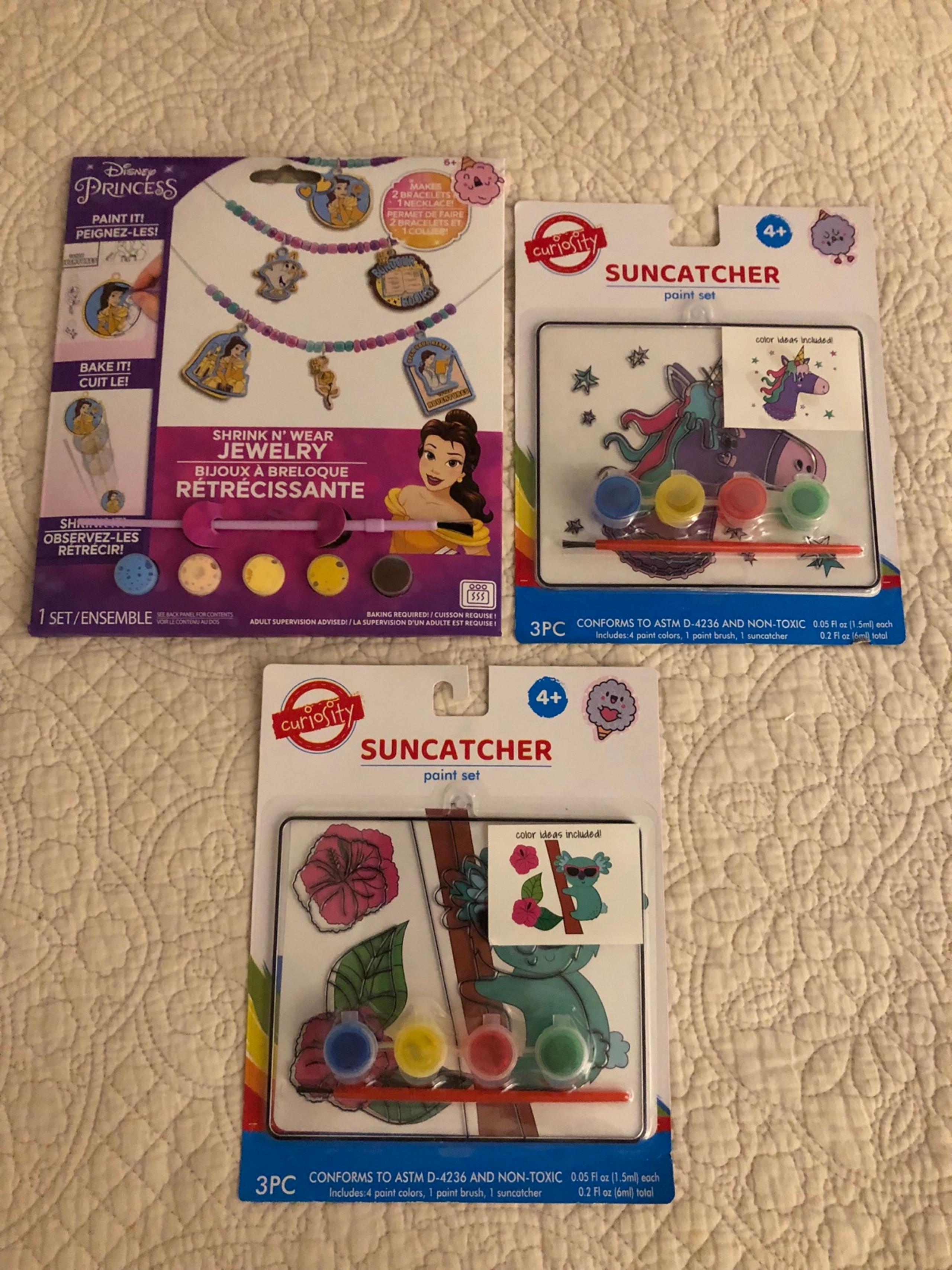 Disney craft and suncatcher lot of 3