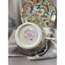 Cup and Saucer England Bone China Jackson and Gosling Blue Paisley Floral VTG