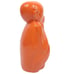 Monkey Coin Bank Neon Orange Metal 9 Piggy Savings Enameled Kids Jungle Theme