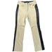 Harley-Davidson Women's Leather Motorcycle Pants Black Cream Orange Size 36/8