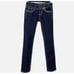 Miss Me Jeans 28x29 Rhinestone Rivet Flap Bling Fleur de Lis Pocket Slim