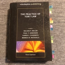 The practice of tort law 3rd edition