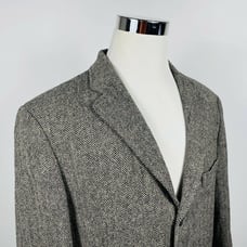 J Crew 46R Sport Coat Wool Herringbone