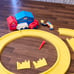 Vintage 1984 Little Tikes Creative Roadway Railway People, Track Service Station
