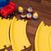 Vintage 1984 Little Tikes Creative Roadway Railway People, Track Service Station