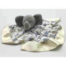 Magnetic Me Elephant Lovey Circus Zoo Animal Train Satin Trim Security Blanket