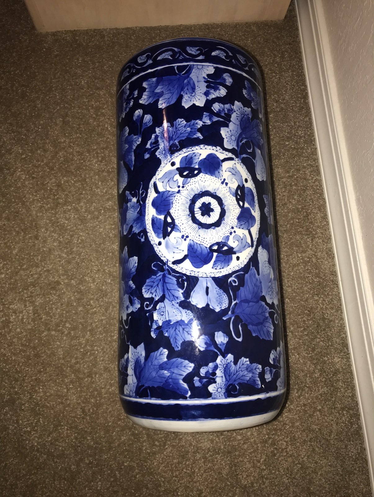 Chinese Oriental Floral Vase