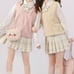 Soft Knit School Girl Style Vest