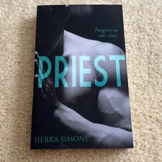 New OOP Priest by Sierra Simone Paperback Original Cover
