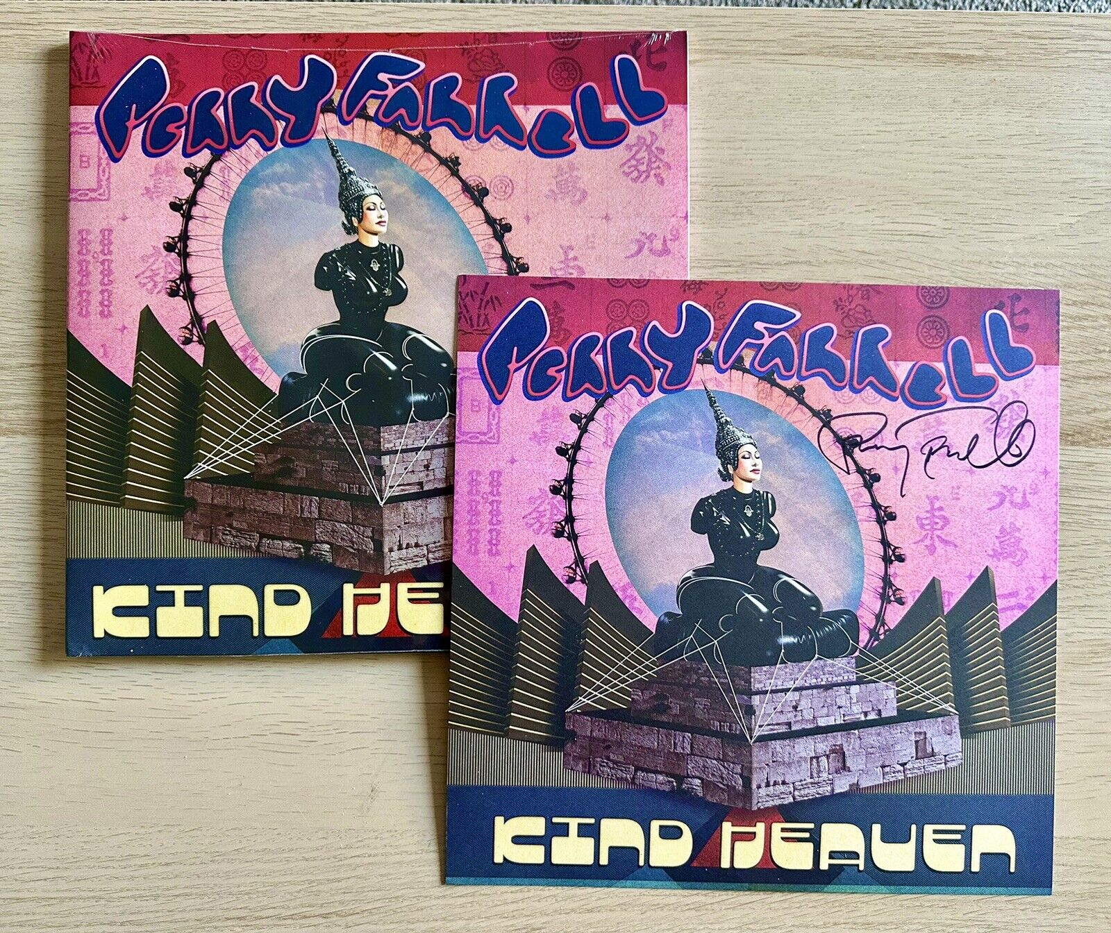 Perry Farrell SIGNED Kind Heaven Vinyl LP AUTOGRAPHED Insert NEW Janes Addiction