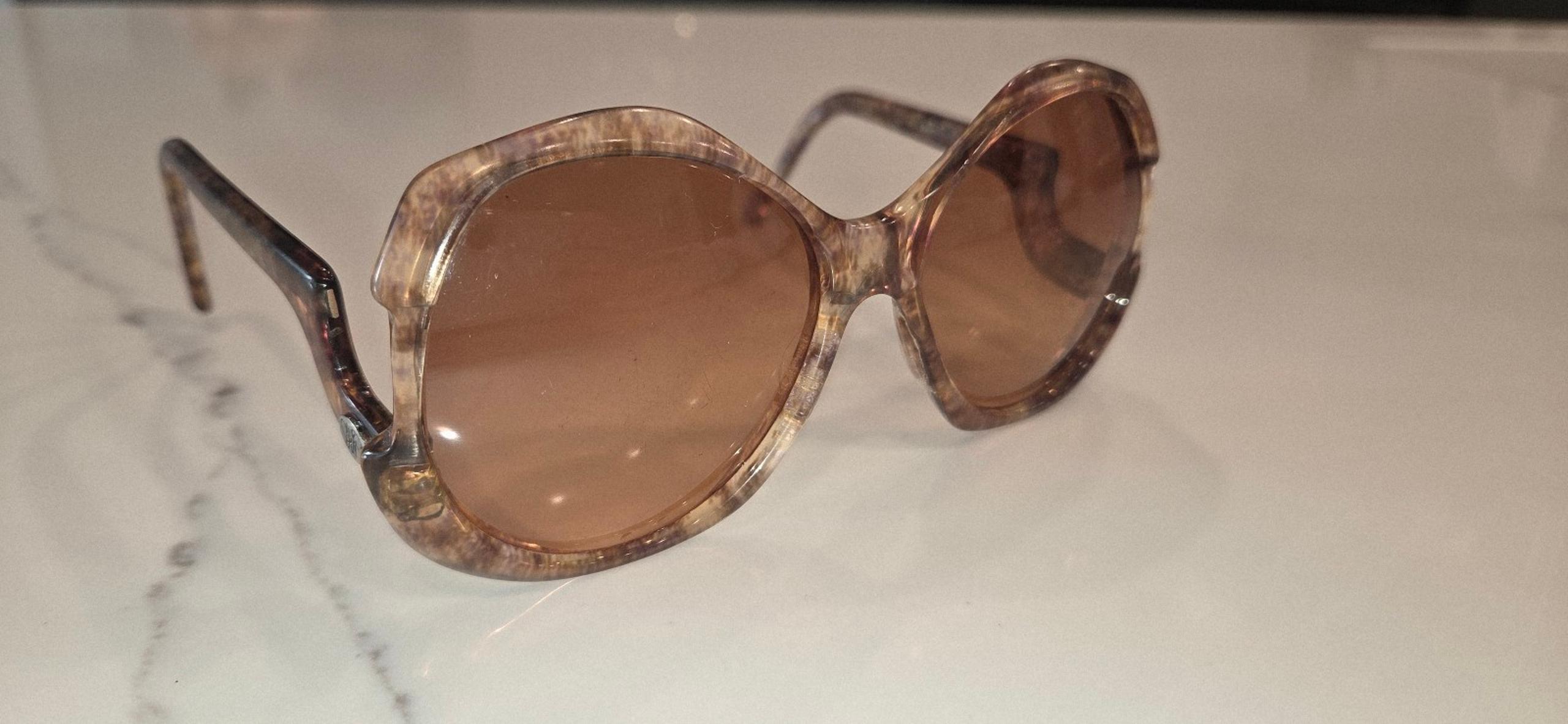 Vintage Diane Von Furstenberg Sparta sunglasses.