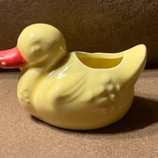 Vintage Duck Planter