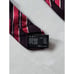 Versace Men's One Size Navy Blue Red Striped Silk Tie