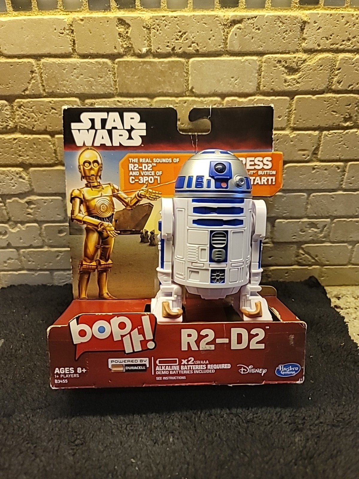 2014 HASBRO DISNEY STAR WARS R2-D2 BOP IT GAME NEW in BOX