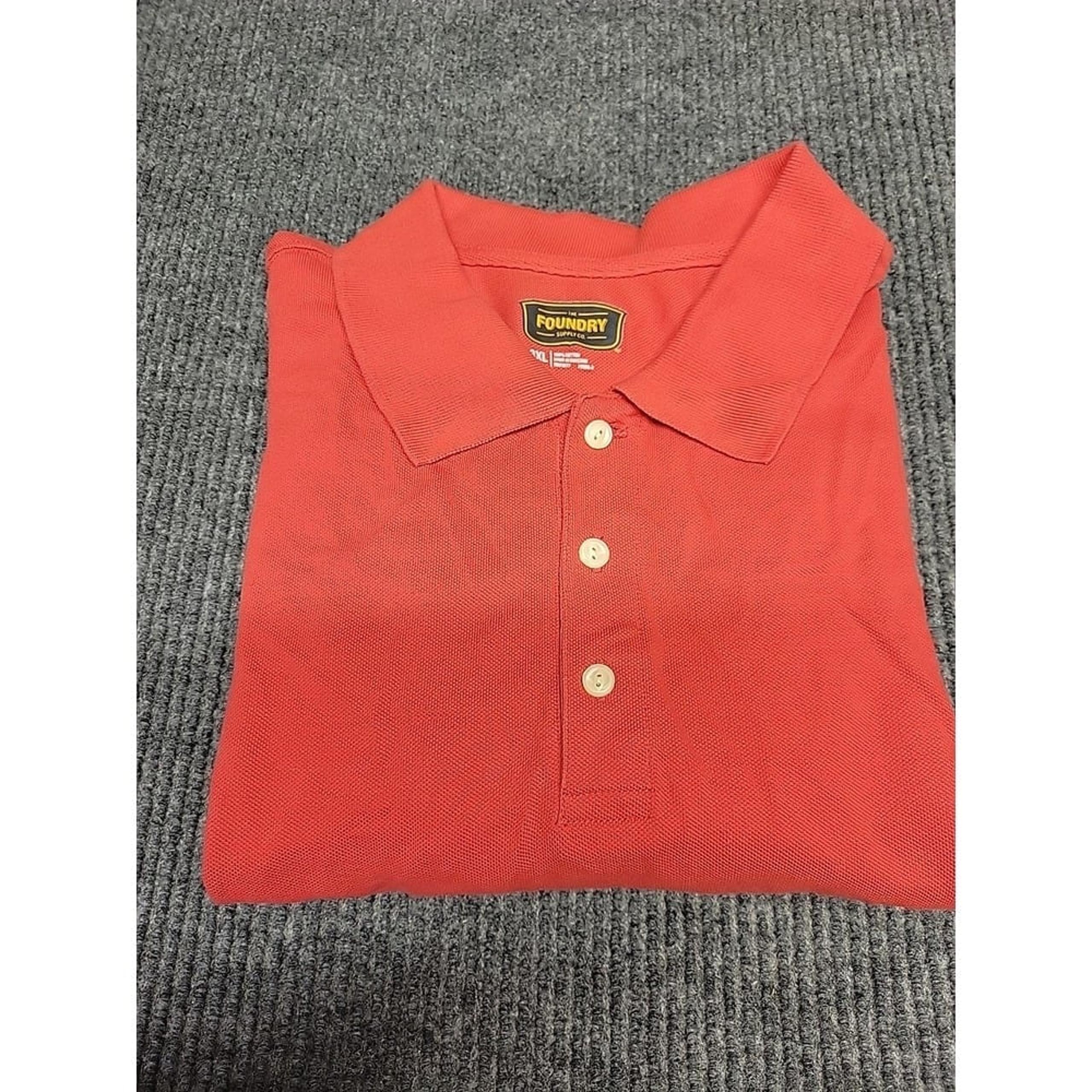 Mens 3xl Short Sleeve Golf Polo Shirt  Foundry