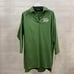 PICONE Olive Green V-Neck Polo Shirt, Size L