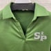 PICONE Olive Green V-Neck Polo Shirt, Size L